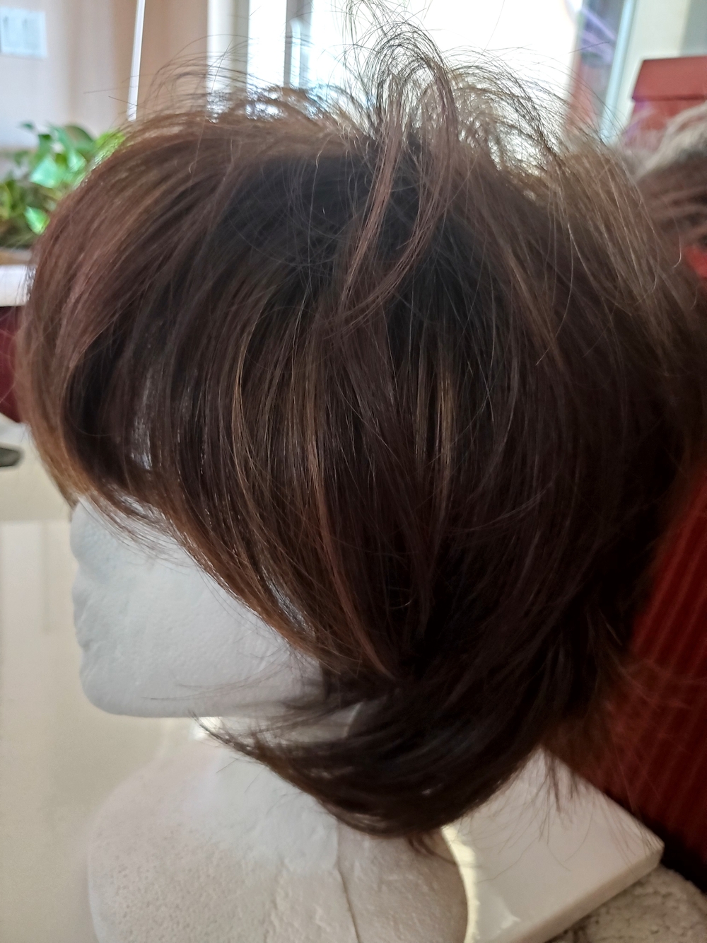 Godiva's Secret Freedom Lace Front Hand Tied NEW Wig in Coffee Latte-R Orig 299. - Picture 7 of 11